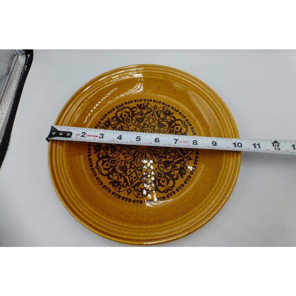 Vintage Sheffield Sierra Ironstone Dinner Plate 10.5" Brown Gold Speckled H2 - Picture 7 of 7